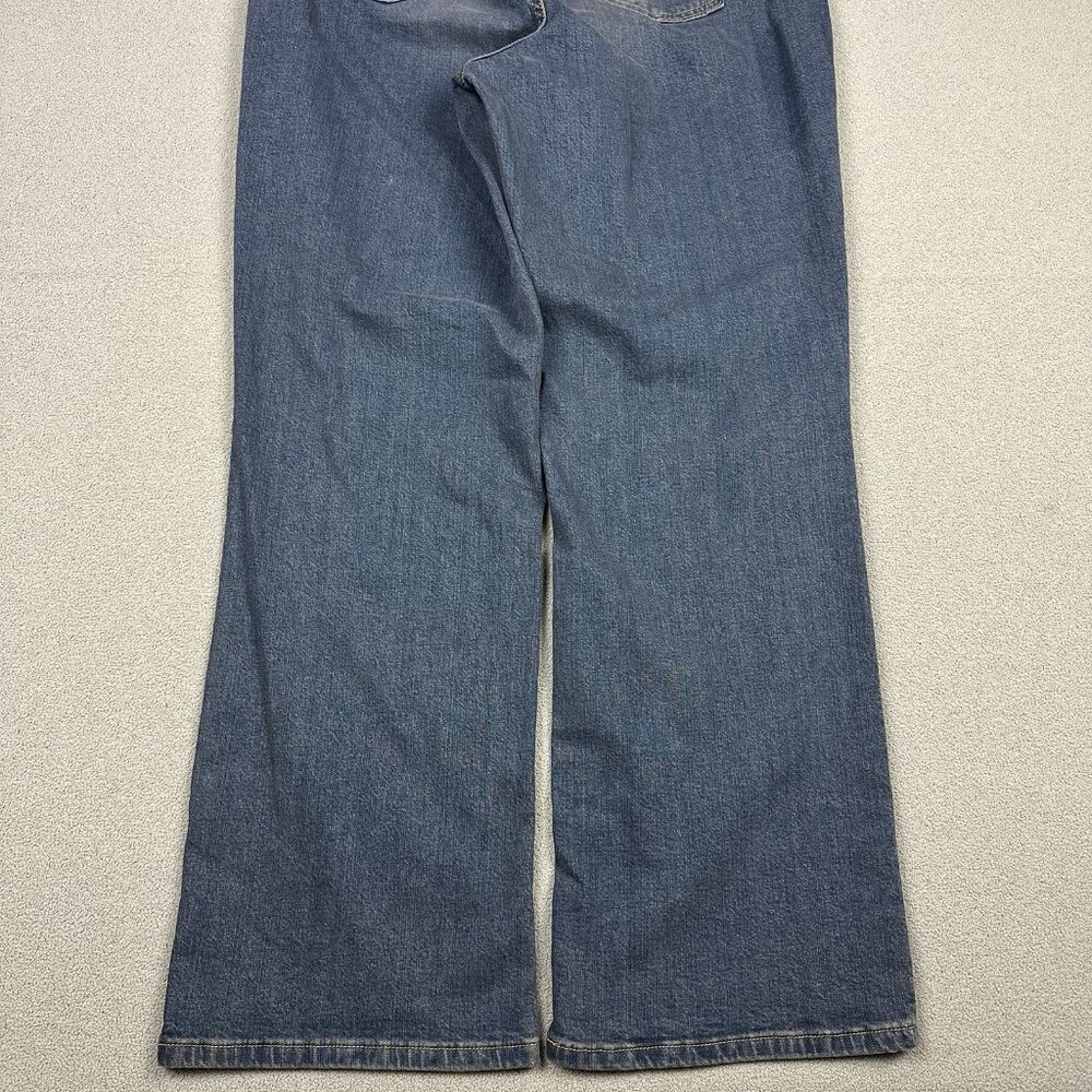 Vintage Y2K Levi's 550 Relaxed Boot Cut Stretch Denim Jeans Womens SZ 16 33x29 - Picture 14 of 15